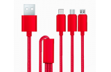 3 in 1 nylon usb ~KC-217