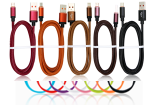 Leather usb data cable~KC-239