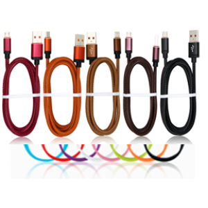Leather usb data cable~KC-239
