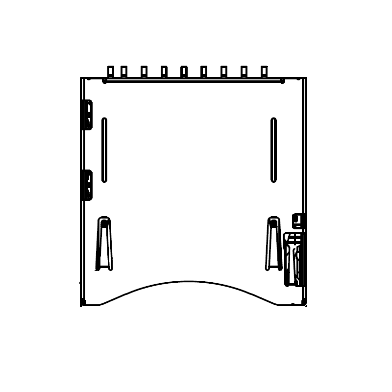 SD MEMORY CARD CONNECTOR (PUSH / PUSH TYPE)