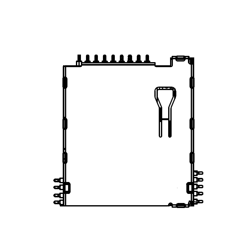 Micro SD4.0 Top Push/Push Type H1.30mm